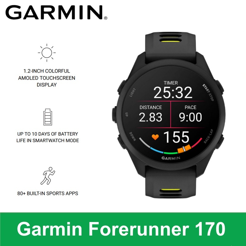 Timex Watches Smartwatch - Garmin Forerunner 170 Akıllı Saat Profesyonel