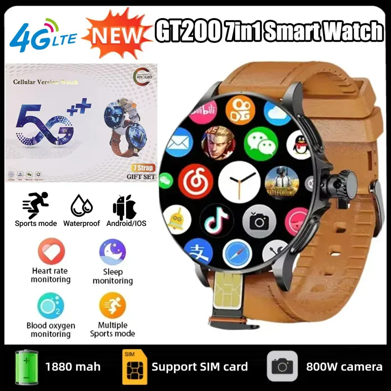 Smartwatch Watches Price - GT200 5G Akıllı Saat, 1,95 inç