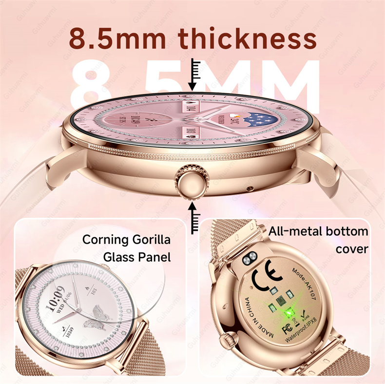 2026 Yeni Moda Kadın Akıllı Sa - Watches Ladies Smartwatch incelemesi ve fiyatı