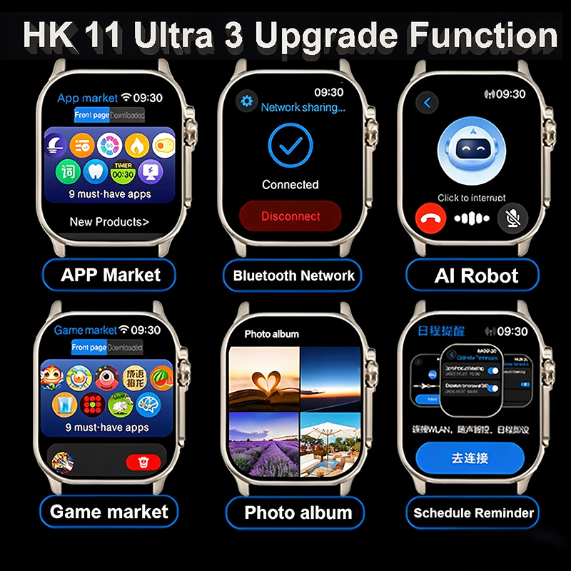 Yeni Saat HK10 Yükseltilmiş HK - Smartwatch Watches Price incelemesi ve fiyatı