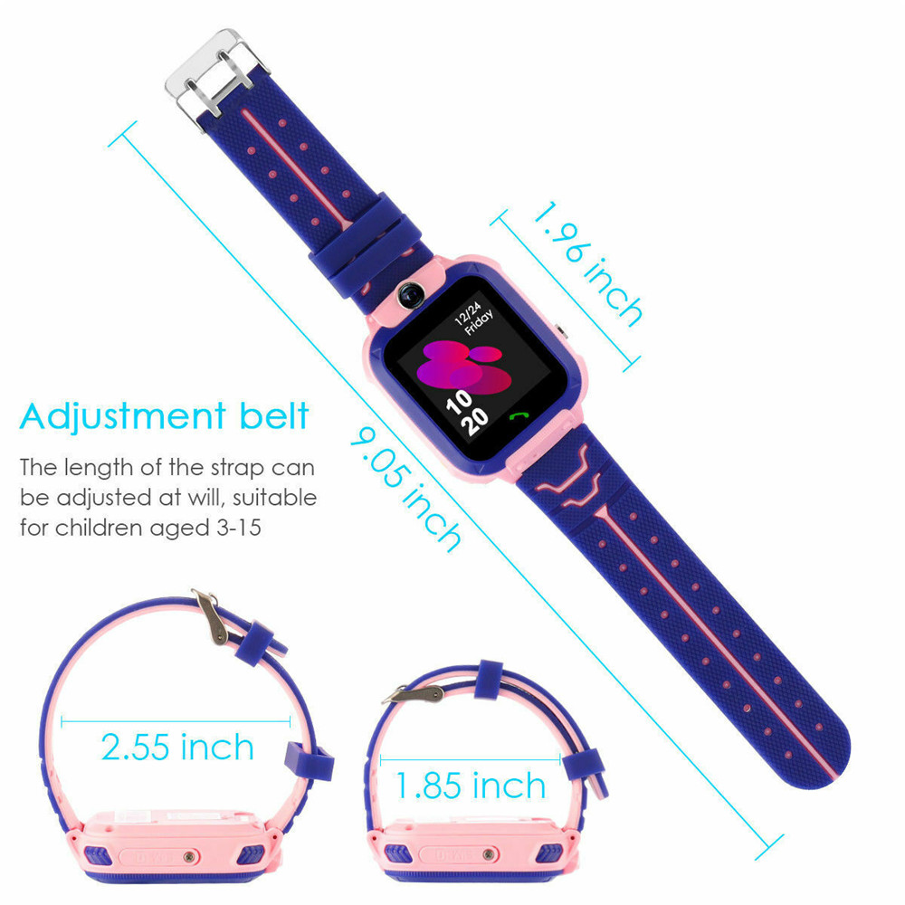 Q12 Çocuklar akıllı saat 2G Ac - Smartwatch Watches For Girls incelemesi ve fiyatı