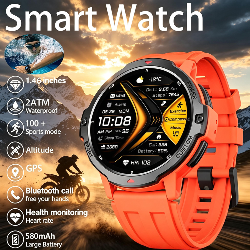 YENI 6 Eksenli Jiroskop Askeri - Timex Watches Smartwatch incelemesi ve fiyatı