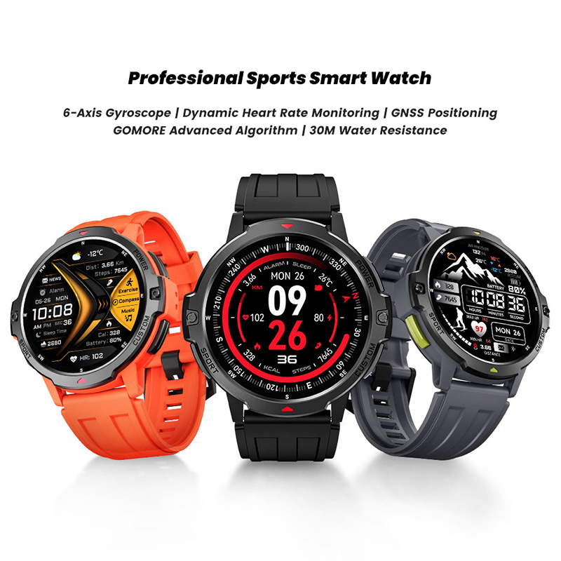 YENI 6 Eksenli Jiroskop Askeri - Timex Watches Smartwatch incelemesi ve fiyatı
