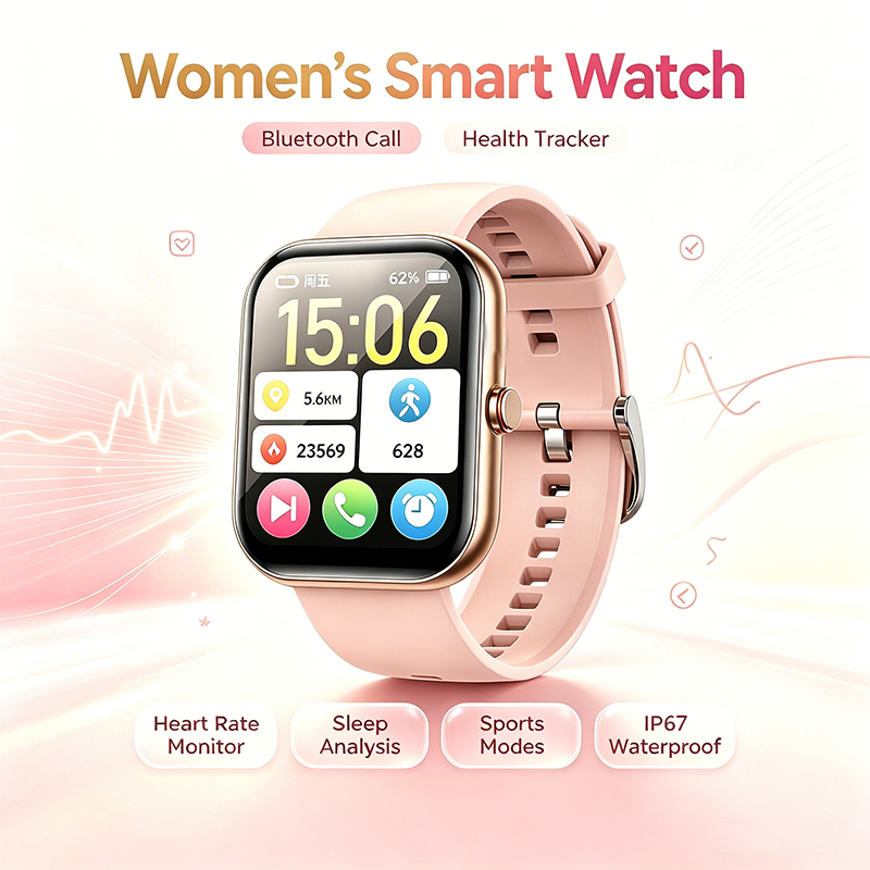 Kadın Akıllı Saat BT Arama Nab - Watches Ladies Smartwatch incelemesi ve fiyatı