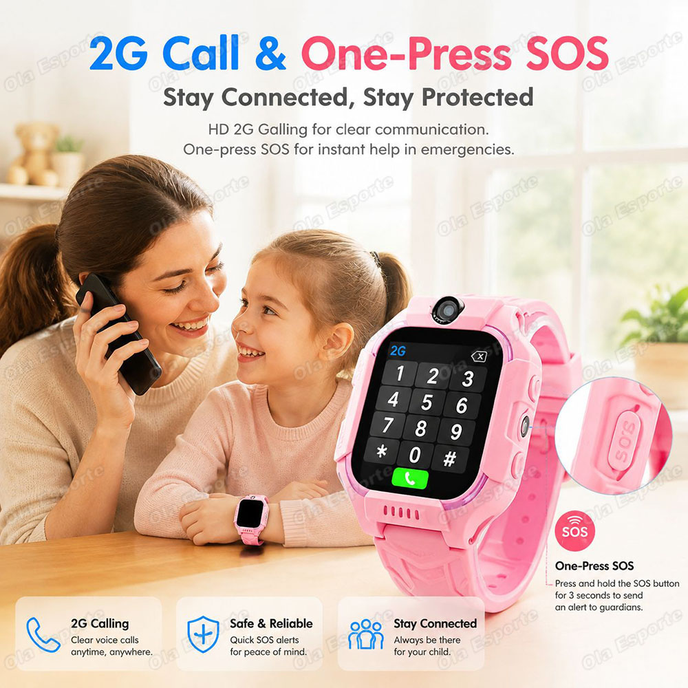 2026 Yeni 5G Çocuk GPS Akıllı  - Smartwatch Watches For Kids With Gps incelemesi ve fiyatı