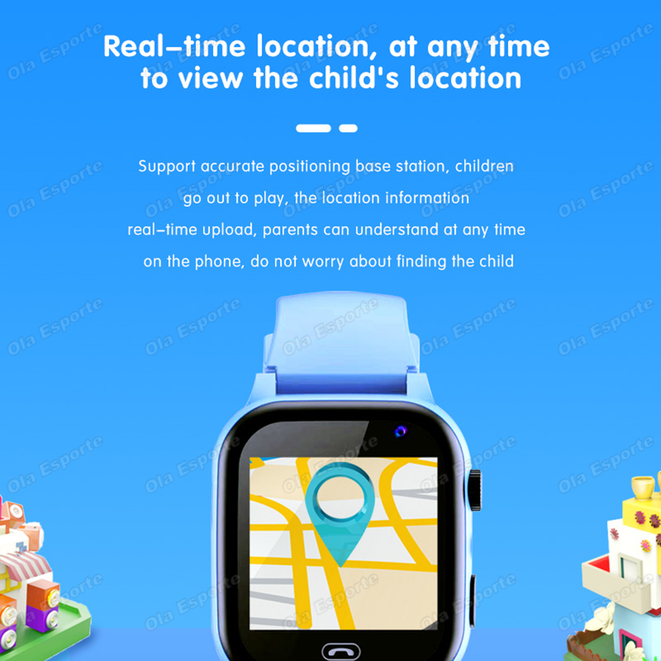 2027 Çocuk 5G Akıllı Saat GPS  - Smartwatch Watches For Kids With Gps incelemesi ve fiyatı