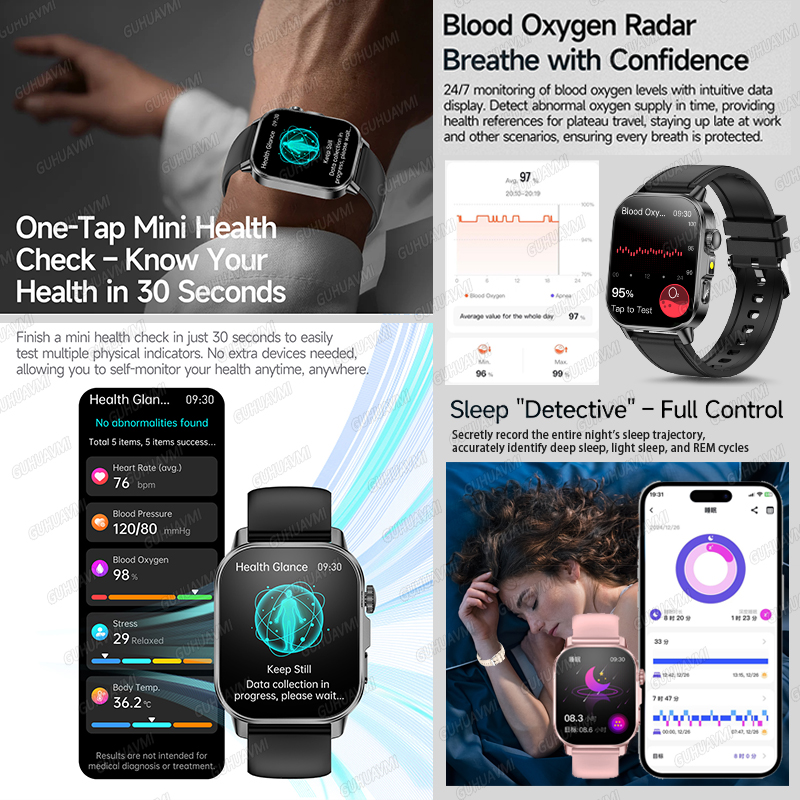 2026 Yeni Sağlık Akıllı Saati  - Smartwatch Watches Price incelemesi ve fiyatı