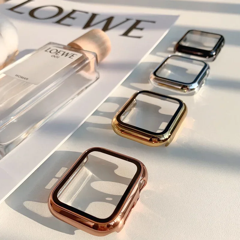 Cam + kılıf için Apple saat ba - Smartwatch Watches Price incelemesi ve fiyatı