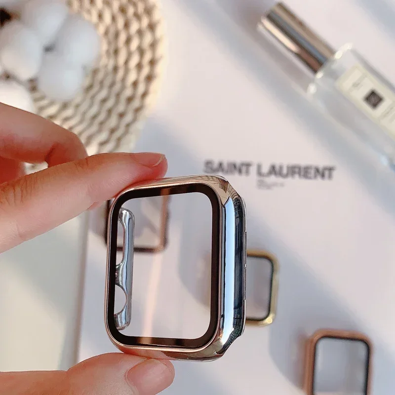 Cam + kılıf için Apple saat ba - Smartwatch Watches Price incelemesi ve fiyatı