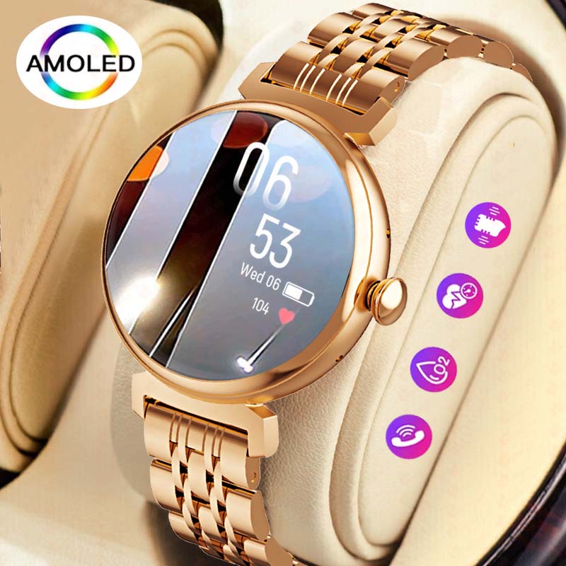 1.04 inç AMOLED Ekran Moda Bay - Watches Ladies Smartwatch incelemesi ve fiyatı
